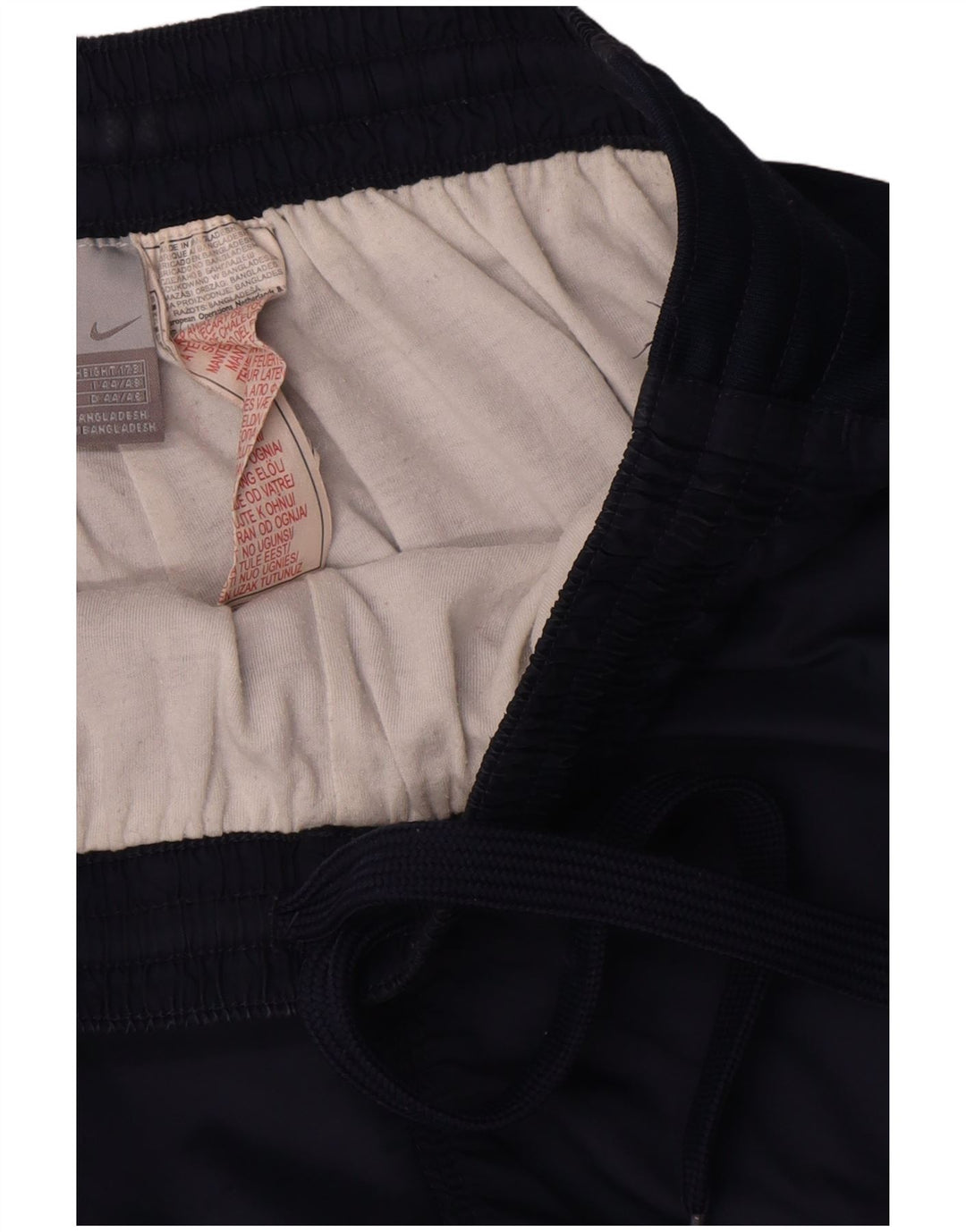 Pantaloni da tuta da uomo Nike Large in poliestere blu navy