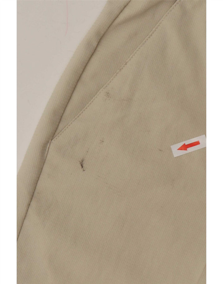 Adidas Mens Climacool Straight Chino Trousers W36 L32 Beige Polyester