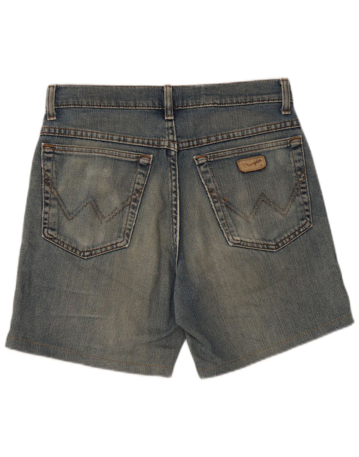 Wrangler denimshorts til kvinder W31 mellemblå bomuld