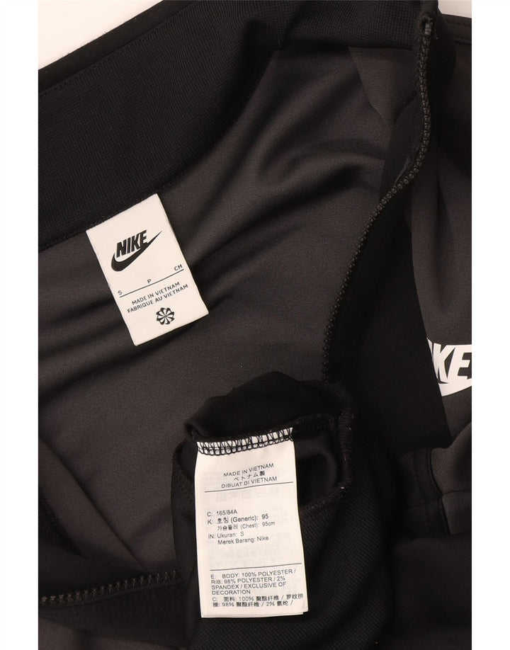 Nike Mens Graphic Tracksuit Top Jacket Small Grey Colourblock Polyester
