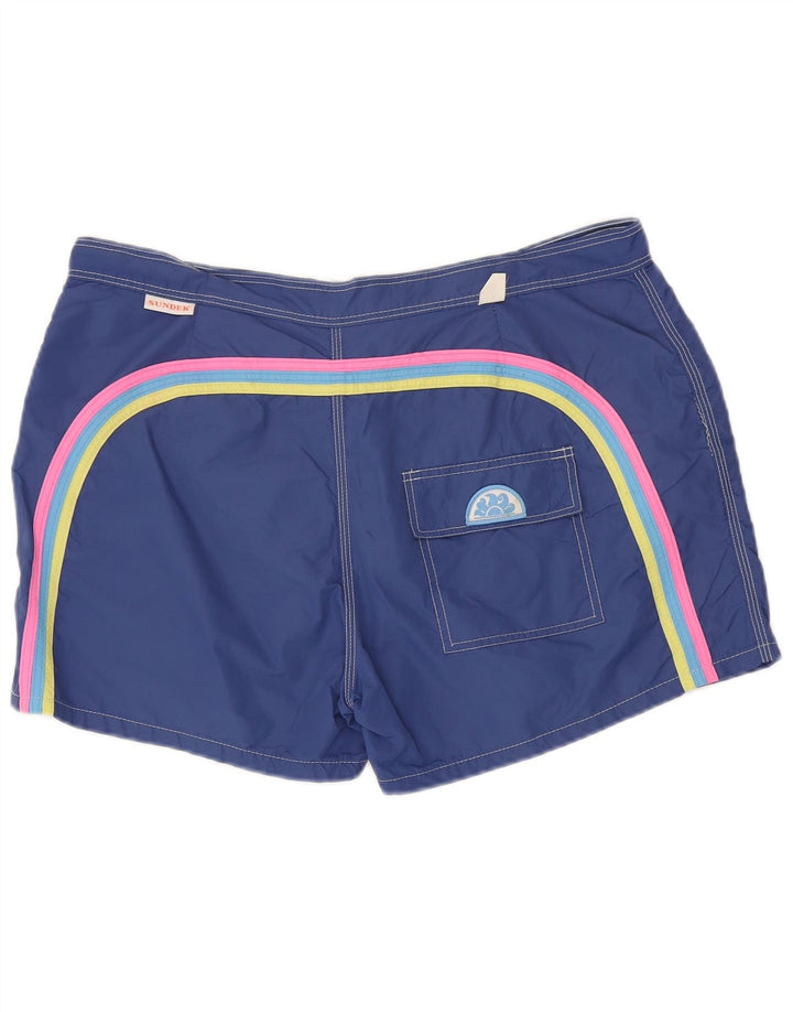 Sundek Mens Swimming Shorts XL Navy Blue Nylon