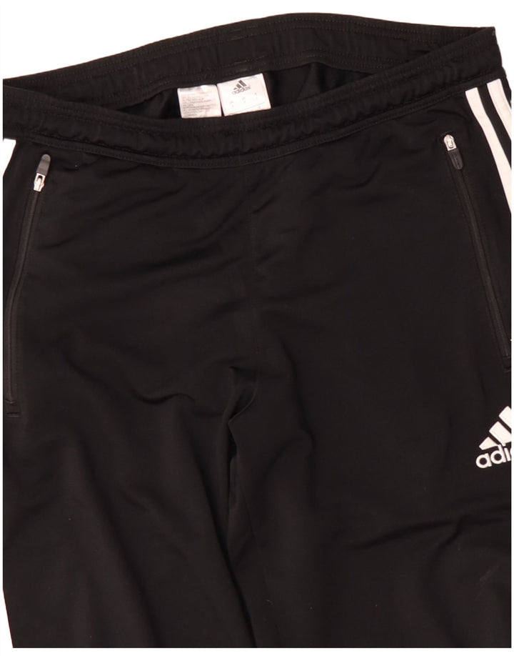 Pantaloni da tuta da uomo Adidas Joggers piccoli in poliestere nero