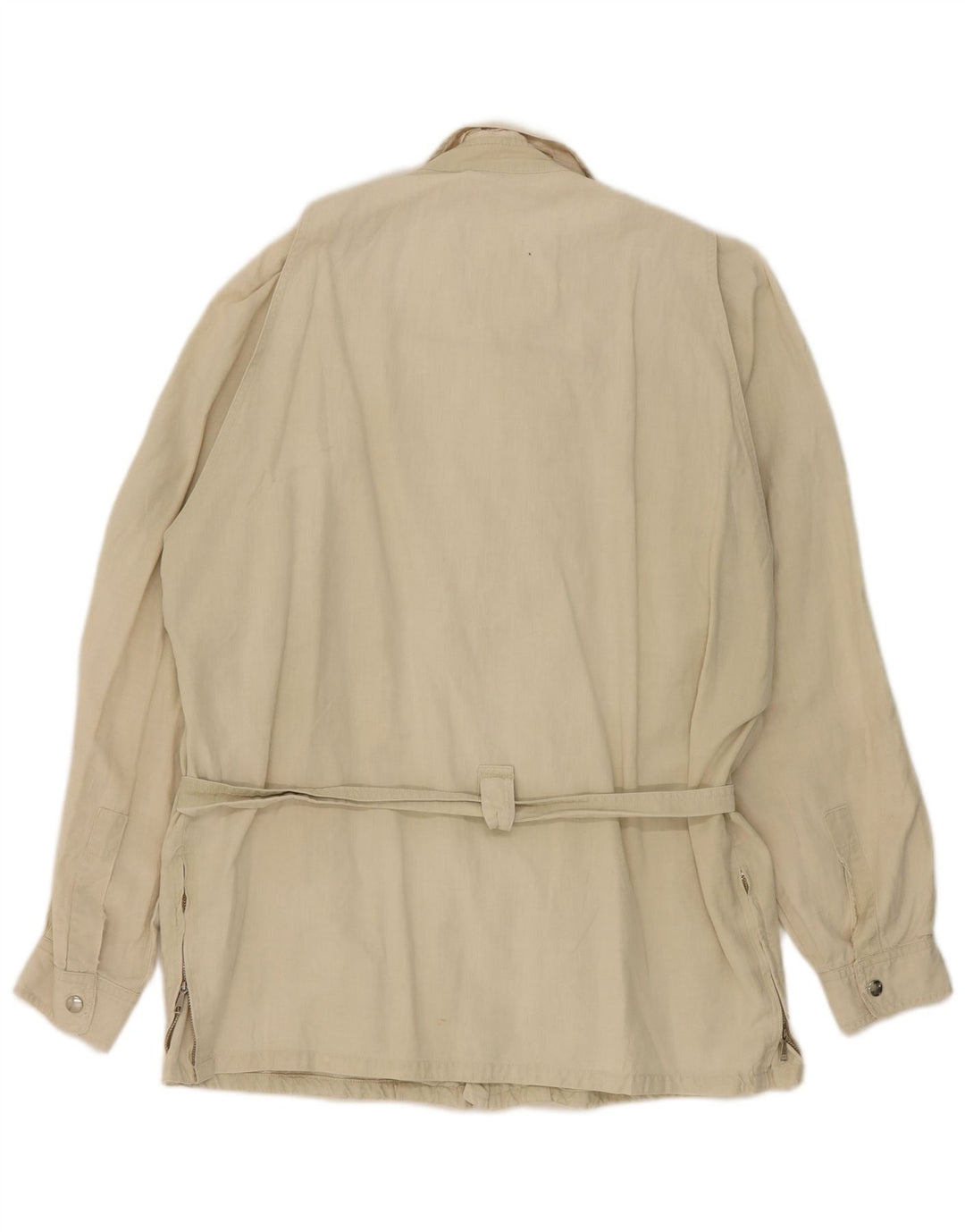 Veste utilitaire femme vintage UK 16 Grand Beige