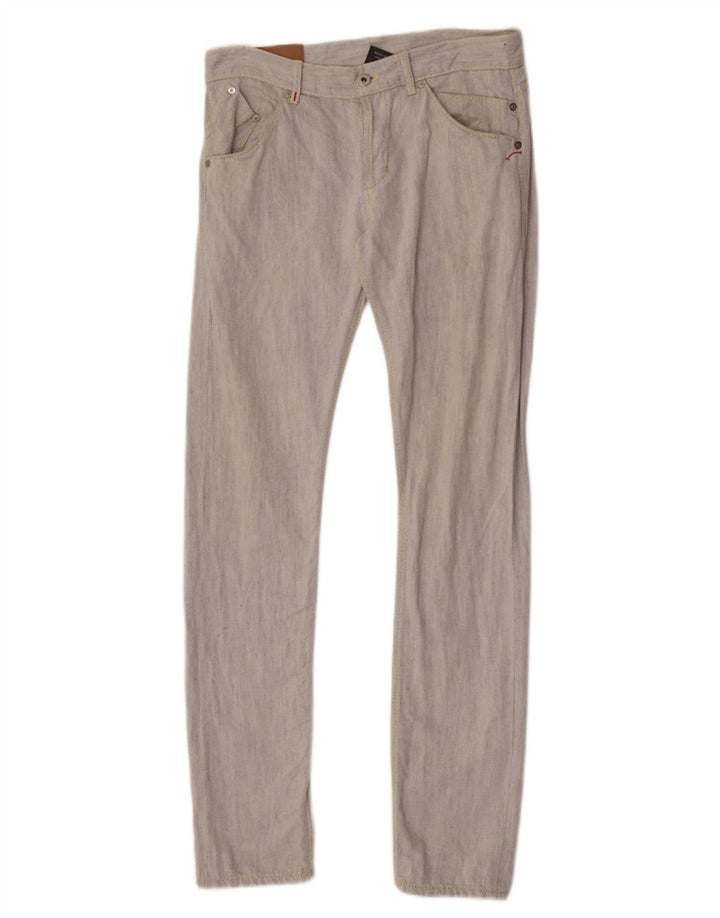 Dondup Womens Sam Slim Fit Slim Jeans W32 L34 Grey Cotton