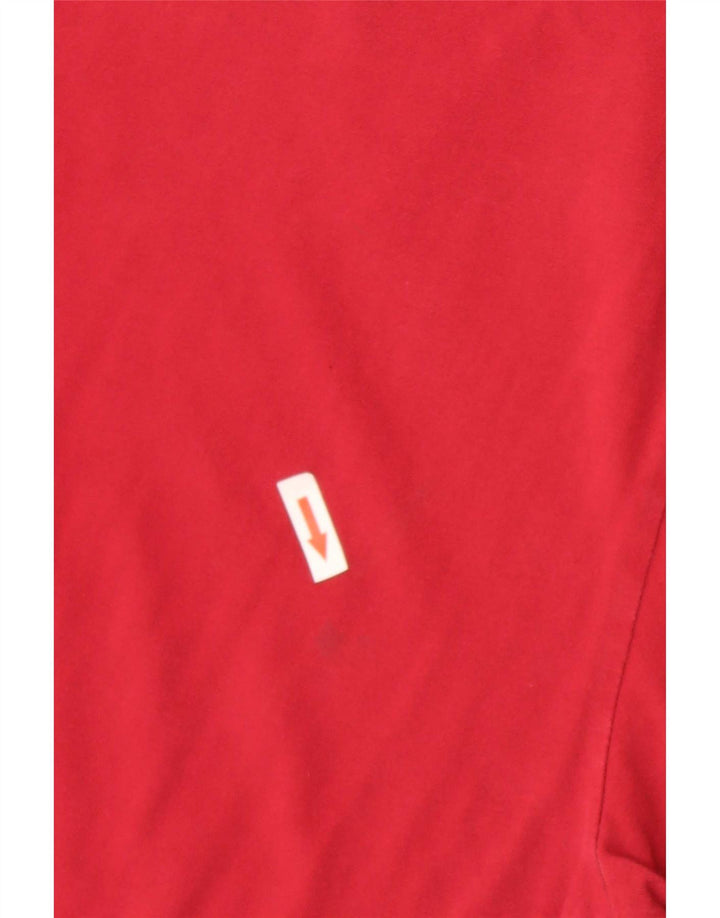 Nike Mens T-Shirt Top Medium Red Cotton