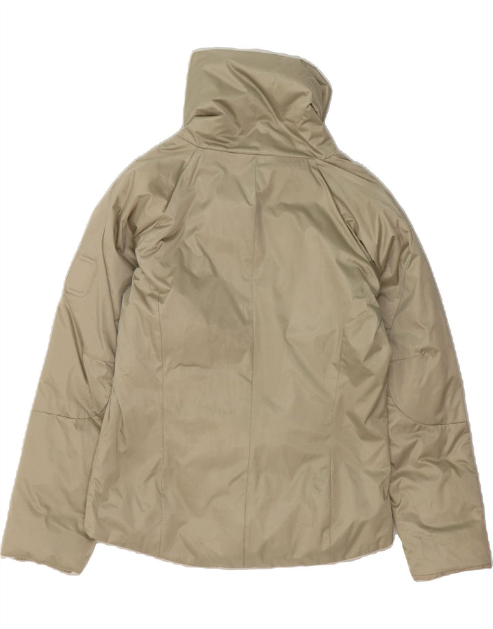CALVIN KLEIN Womens Padded Jacket IT 44 Medium Grey Polyamide Vintage Calvin Klein and Second-Hand Calvin Klein from Messina Hembry 