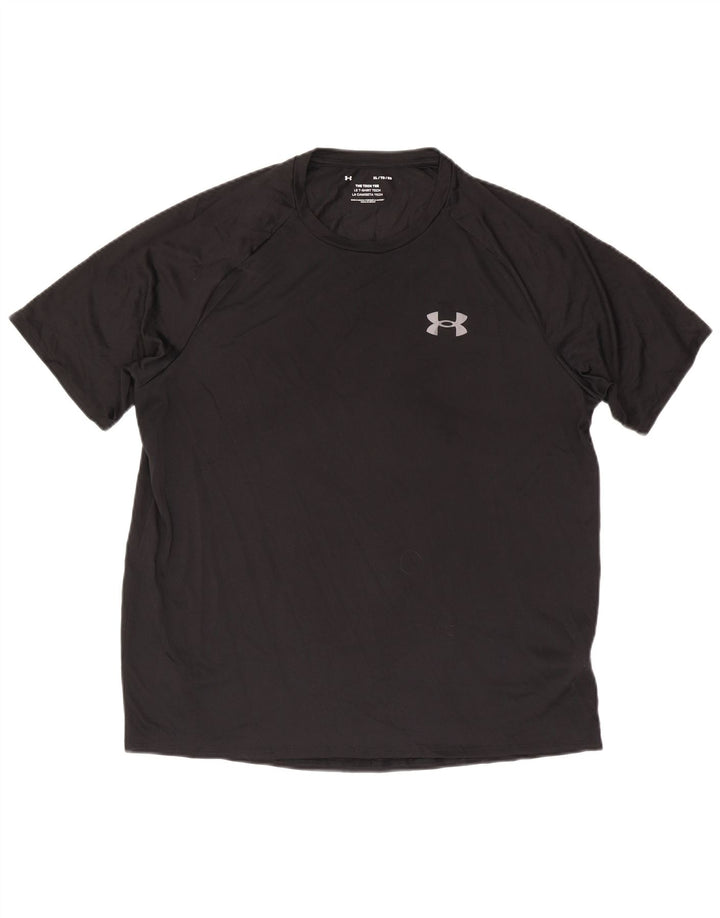 Under Armour Ανδρικό T-Shirt Top XL μαύρο πολυεστέρα