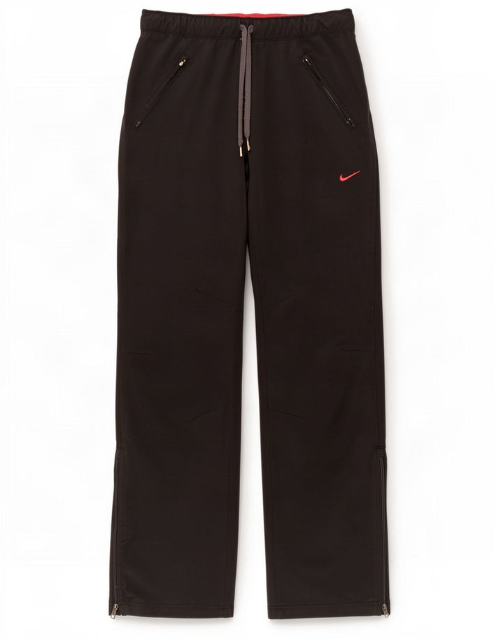 Nike Pantalon de survêtement Dri Fit pour femme UK 12 Noir moyen