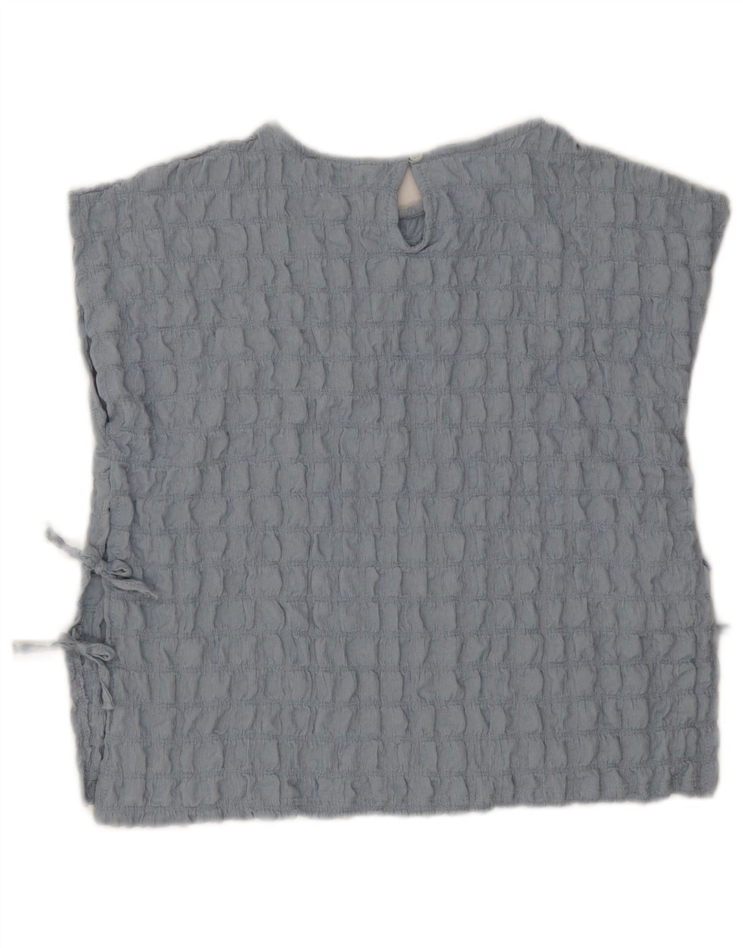 Zara Girls Sleeveless Blouse Top 13-14 Years Blue