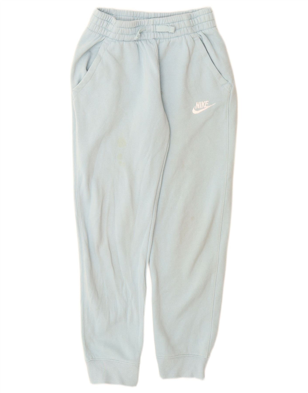 NIKE Boys Full Tracksuit 10-11 Years Medium Blue Cotton