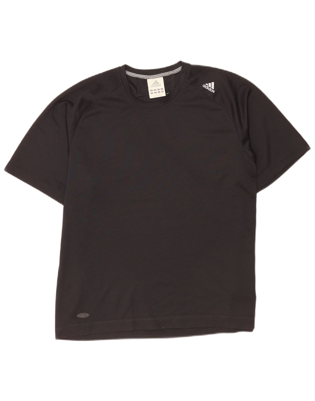 Maglietta Adidas da uomo Top Large in poliestere nero