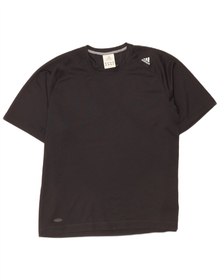 Maglietta Adidas da uomo Top Large in poliestere nero