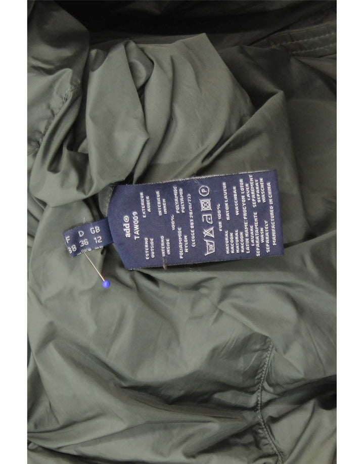 ADD Γυναικείο μπουφάν με επένδυση UK 12 Medium Khaki Polyamide