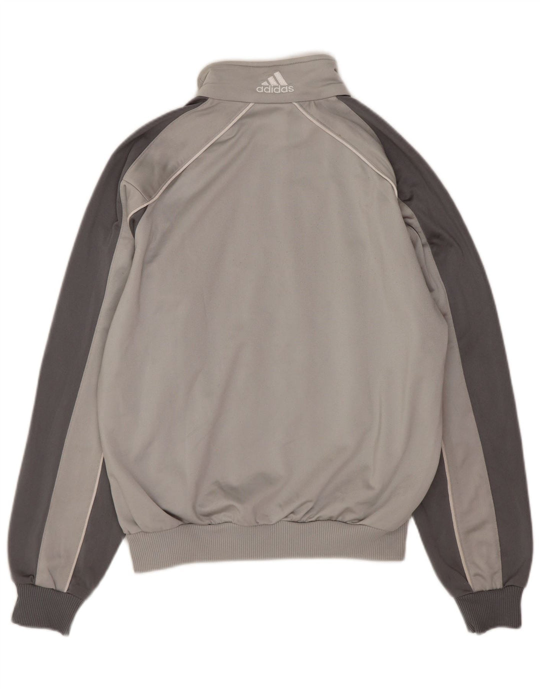 Adidas Jungen 11-12 Jahre Graues Colourblock-Polyester
