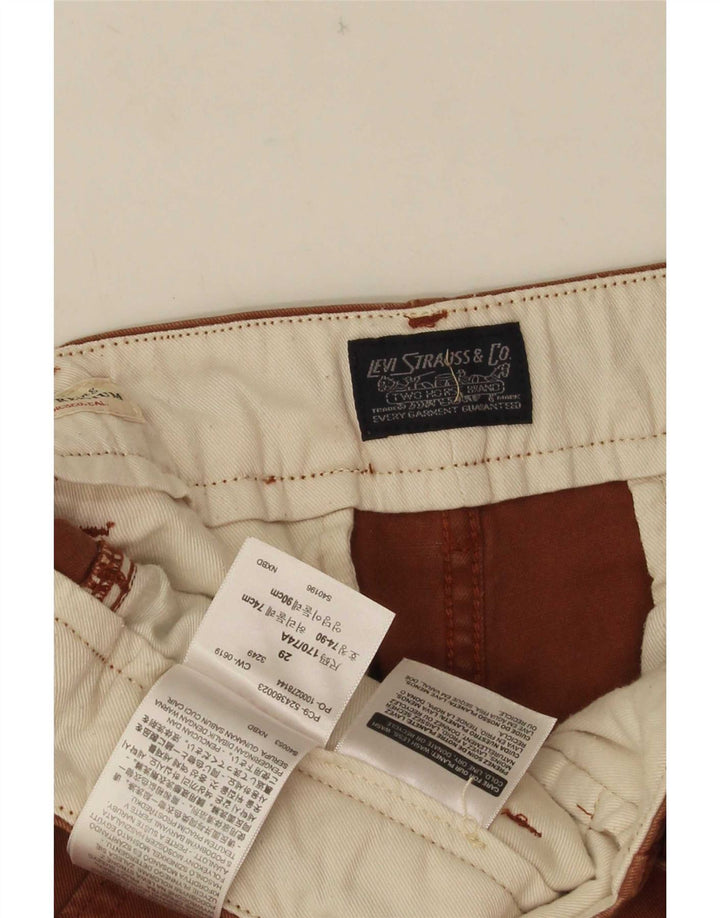 Levi's Chino Shorts til mænd W29 Medium Brun Bomuld