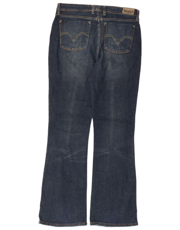Levi's Womens 629 Bootcut Jeans W34 L32 Blue Cotton