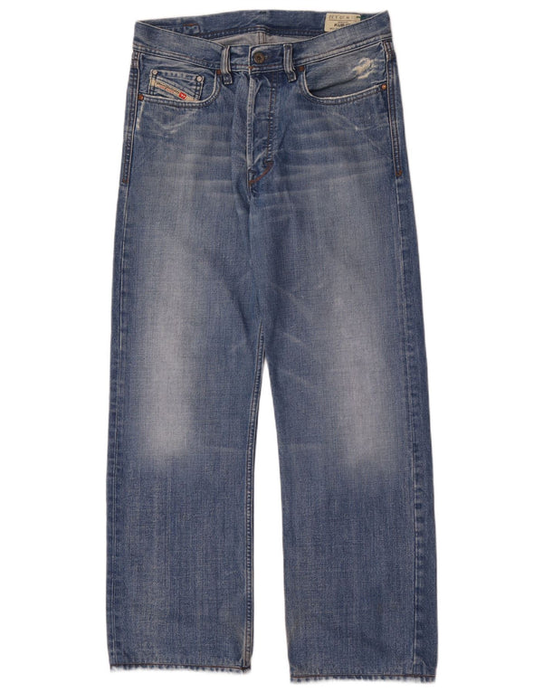 Jeans dritti da uomo Diesel KURATT W30 L32 cotone blu