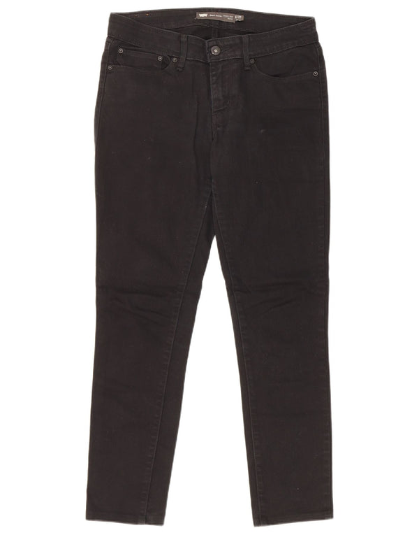 Levi's Mens Demi Curve Skinny Jeans W27 L27 Black Cotton