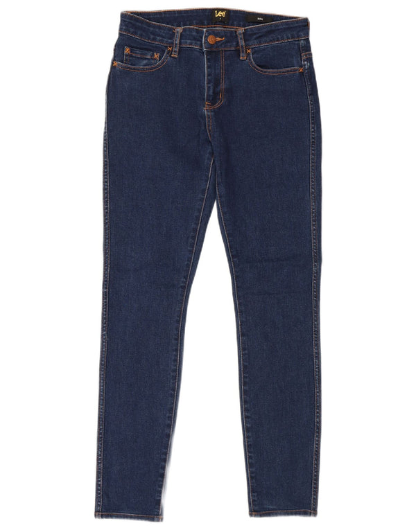 Lee Girls Licks Skinny Jeans 7-8 años W28 L27 Azul marino Algodón