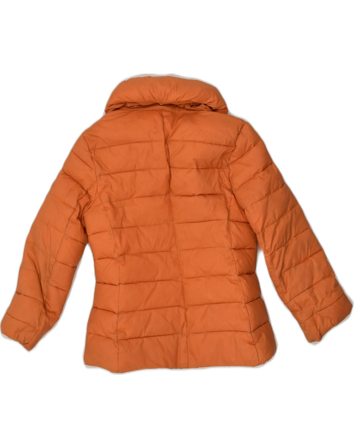 PATRIZIA PEPE Girls Hooded Padded Jacket 5-6 Years Medium Medium Orange Nylon | Vintage Patrizia Pepe | Thrift | Second-Hand Patrizia Pepe | Used Clothing | Messina Hembry 