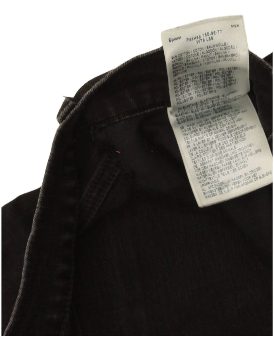 Jeans Lee Luke Slim da uomo W31 L31 in cotone nero