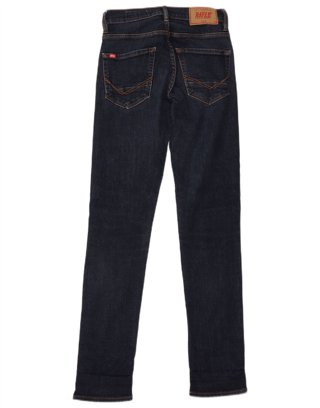 Jeans slim da donna Rifle W28 L32 cotone blu navy