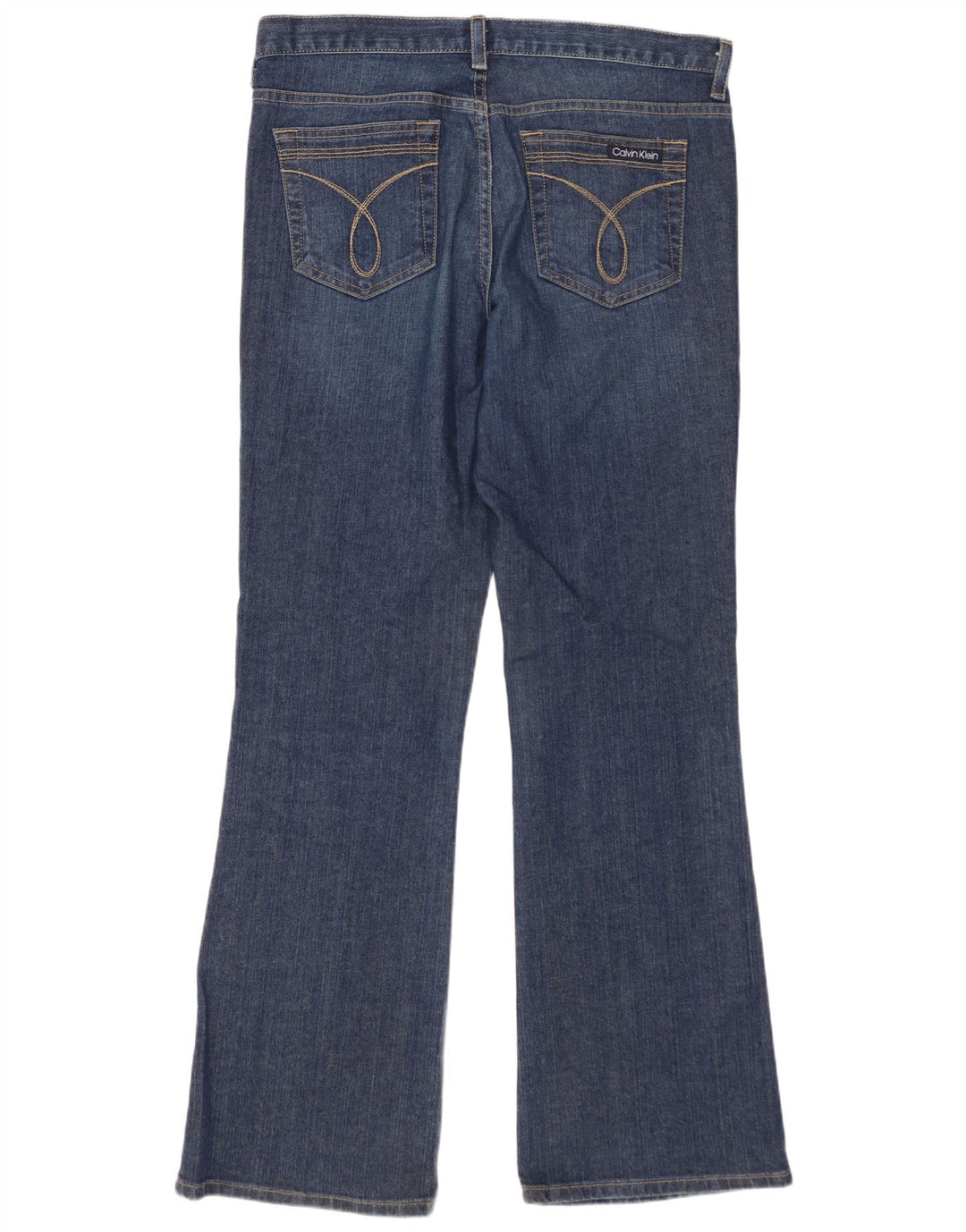 CALVIN KLEIN Womens Bootcut Jeans US 10 Large W30 L32 Blue Cotton