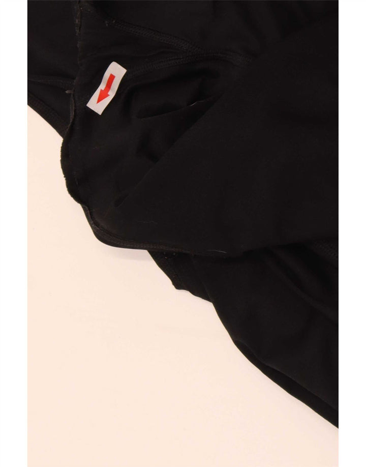 Leggings Nike Dri Fit Graphic pentru femei UK 14 Poliester mediu negru