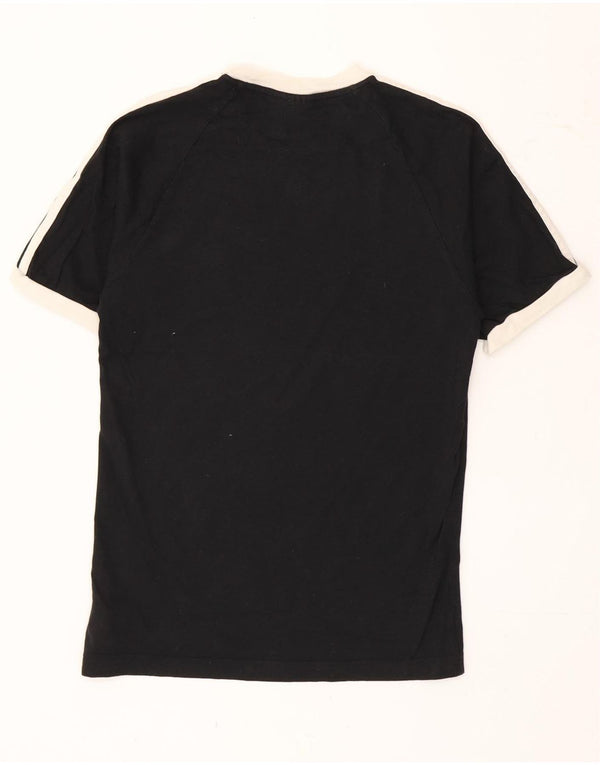 T-shirt da uomo Adidas Top XS in cotone nero