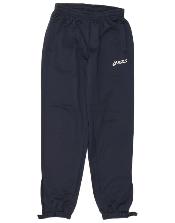 Asics Pantalon De Survêtement Joggers Homme Bleu Marine Moyen Polyester