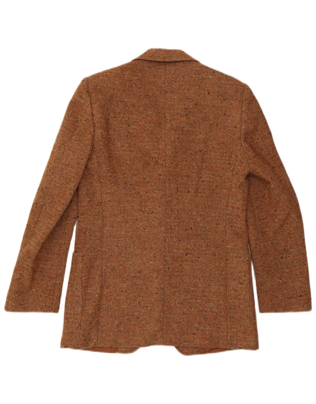 Vintage herre 2-knaps blazerjakke IT 50 Large Brown Flecked