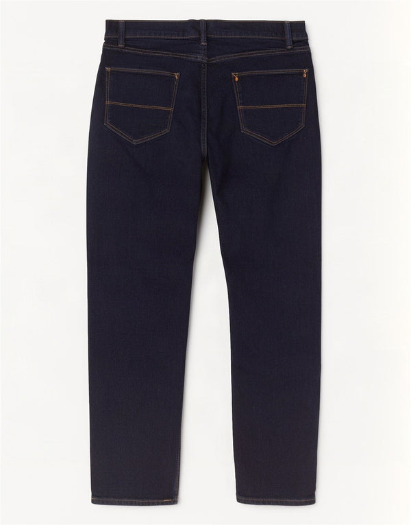 Marks & Spencer Mens Slim Jeans W36 L31 Navy Blue Cotton