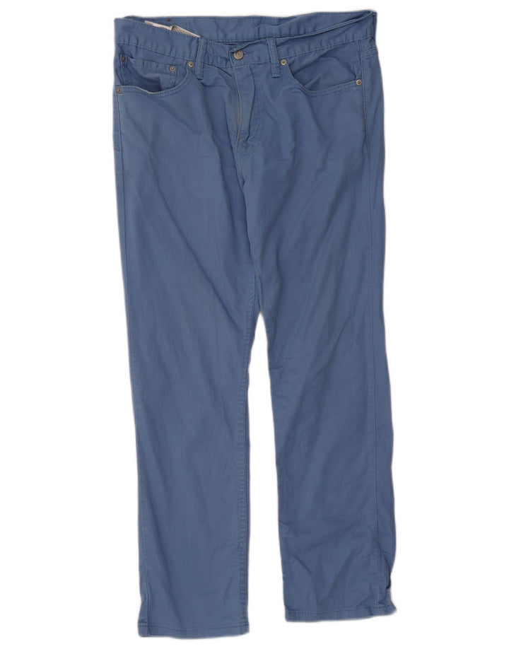 Męskie jeansy Levi's 511 Slim W34 L30 Niebieska bawełna