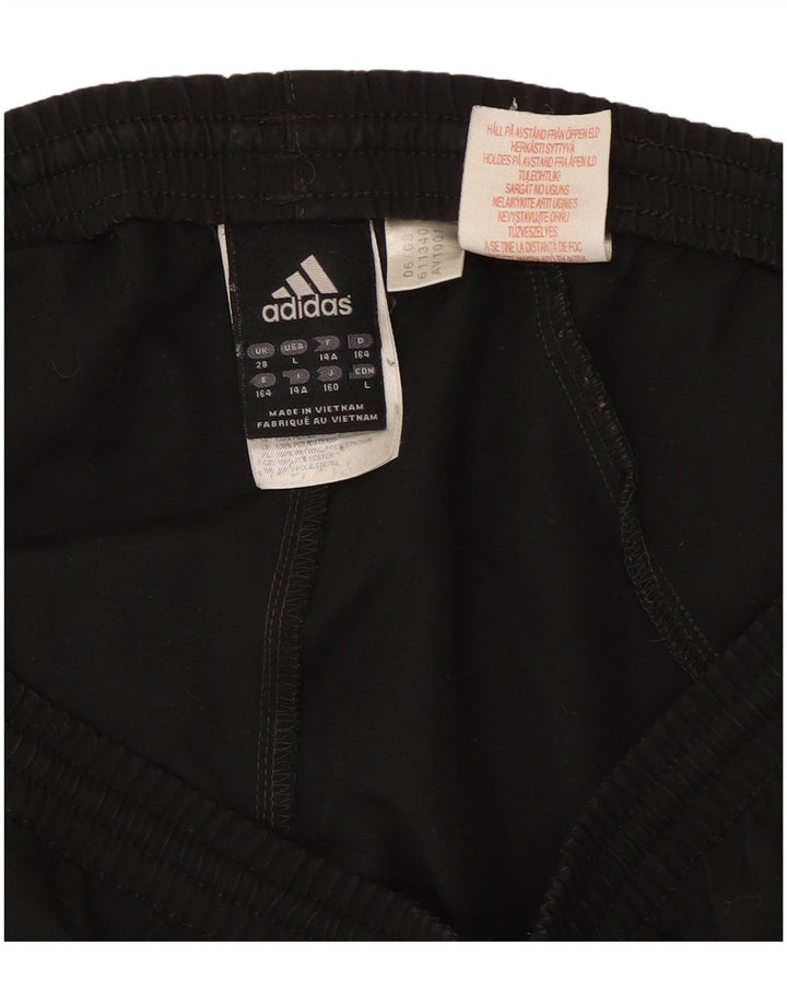 Adidas Boys Sport Shorts 13-14 Years Black Polyester