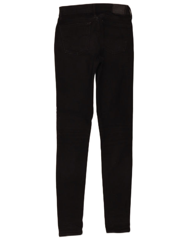 Женские джинсы Levi's 710 Super Skinny W27 L32, черный хлопок