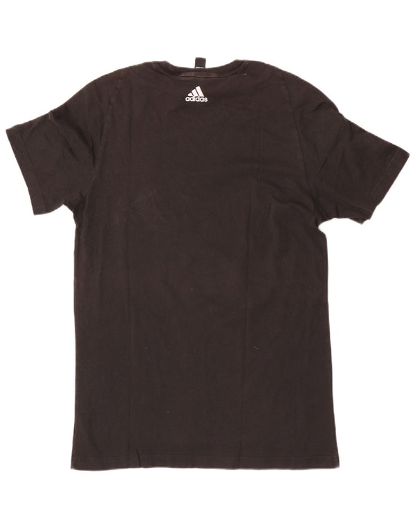 Adidas Mens Graphic T-Shirt Top Small Black