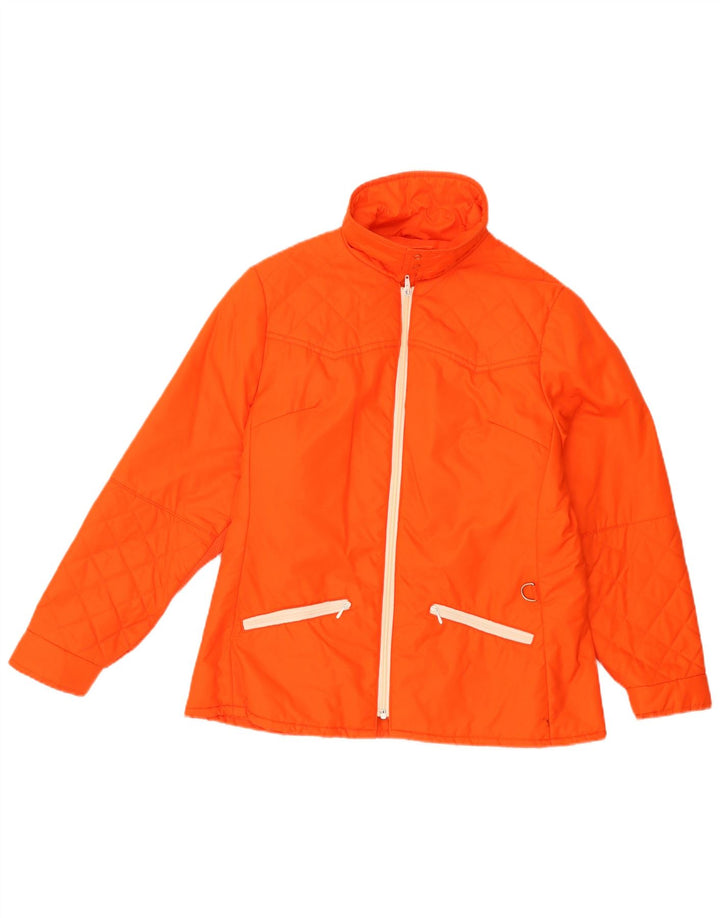 Vintage Herren Steppjacke UK 36 Small Orange