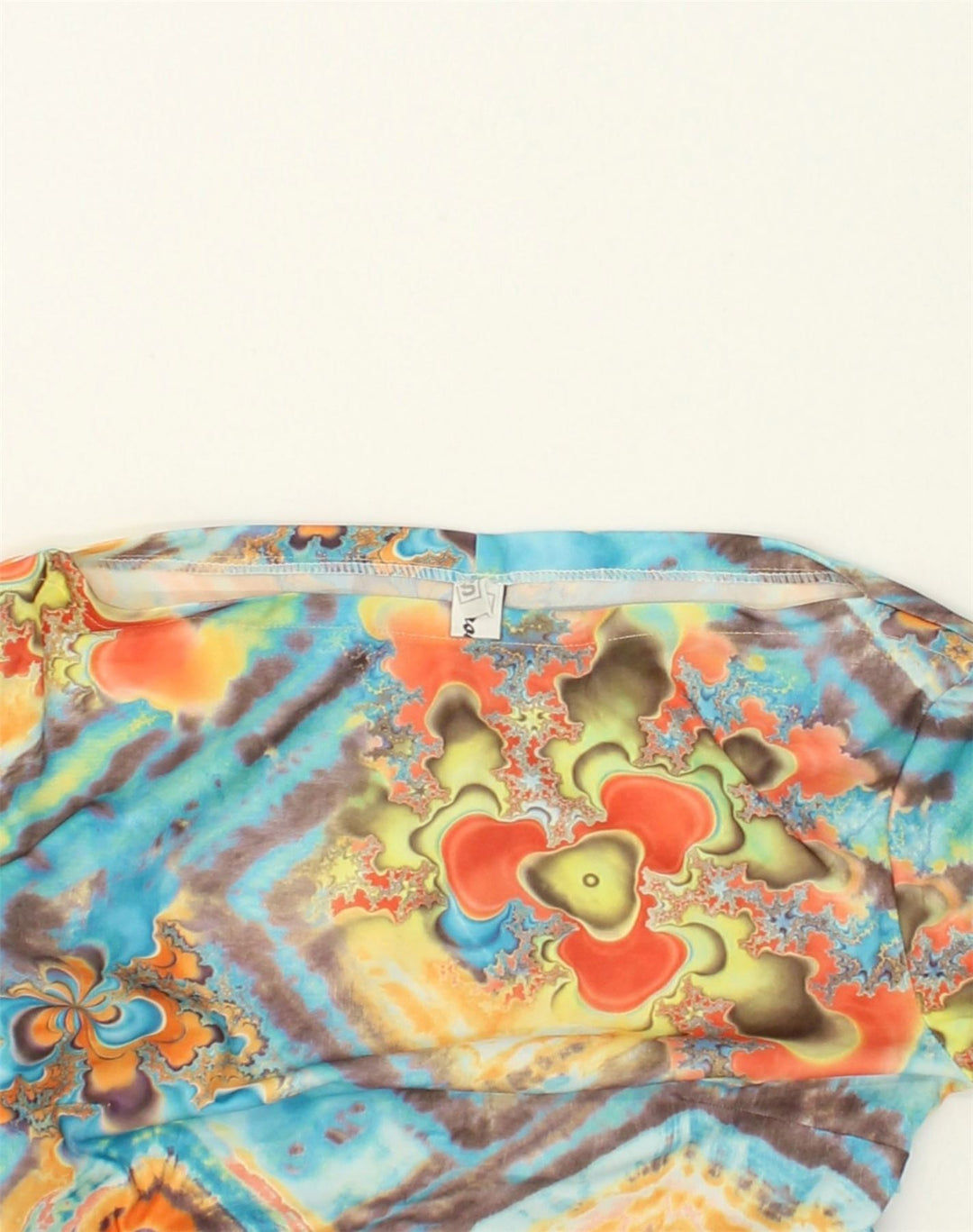 VINTAGE Womens Long Sleeve Sheath Dress UK 8 Small Multicoloured Geometric | Vintage Vintage | Thrift | Second-Hand Vintage | Used Clothing | Messina Hembry 