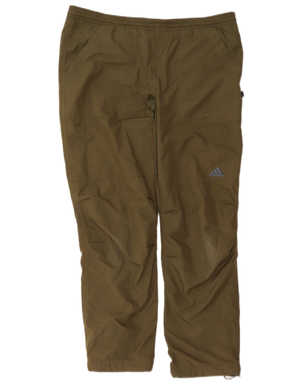 Calça Adidas Mens Treino Médio Poliéster Cáqui