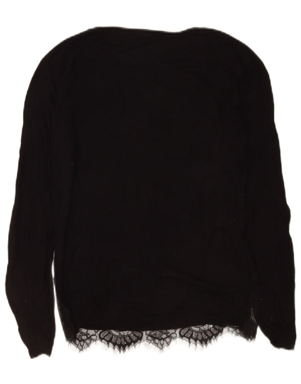 Conbipel Dame Top Langærmet UK 12 Medium Black Floral