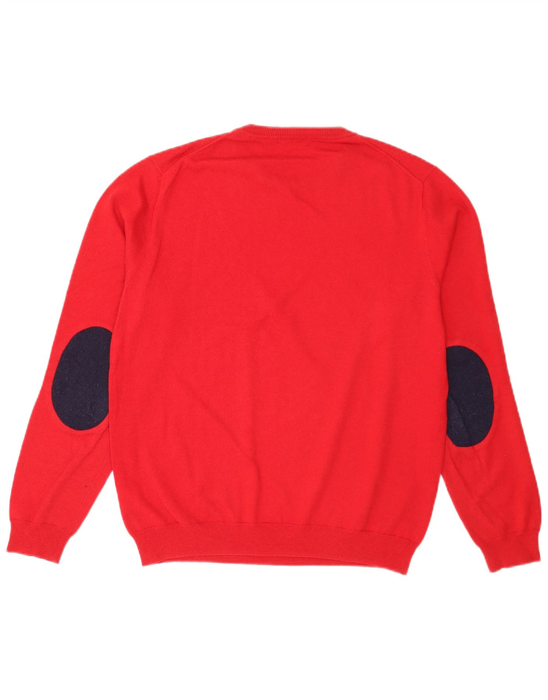 Sun68 Herre Crew Neck Jumper Sweater Medium Rød Uld