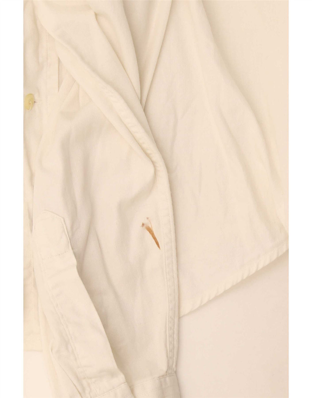 Camisa masculina Trussardi pequena branca