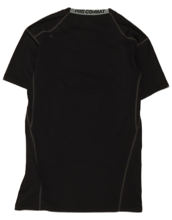 Γυναικείο γραφικό μπλουζάκι Nike Dri Fit Top UK 16 μεγάλο μαύρο πολυεστέρα