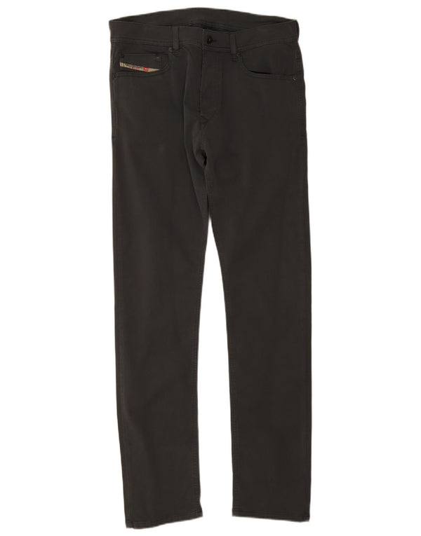 Diesel Pantalones Casuales Slim Para Hombre W29 L31 Algodón Gris