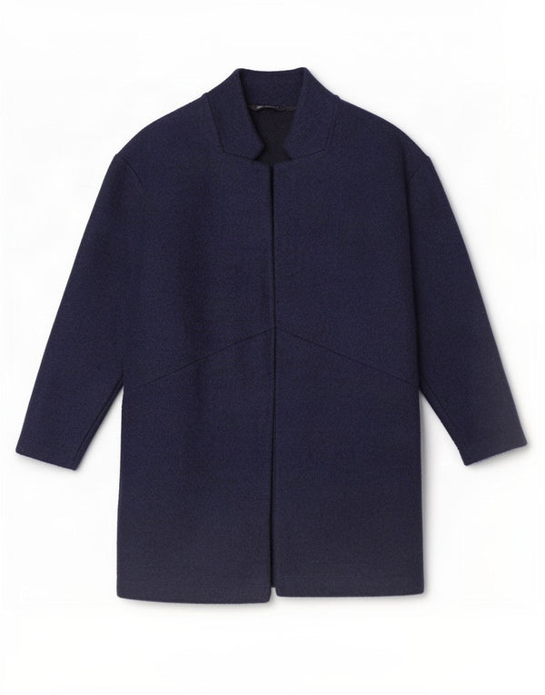 Palton deschis pentru femei Marks & Spencer UK 12 Medium Bleumarin