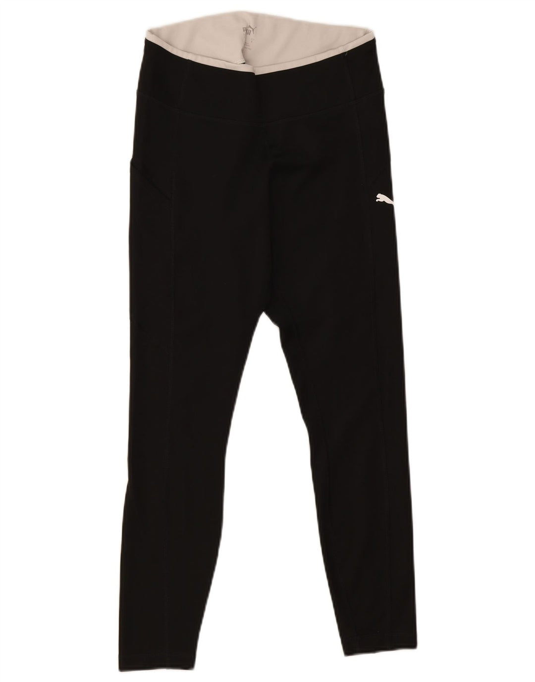 Puma Legging court pour femme UK 8 Small Noir Polyester