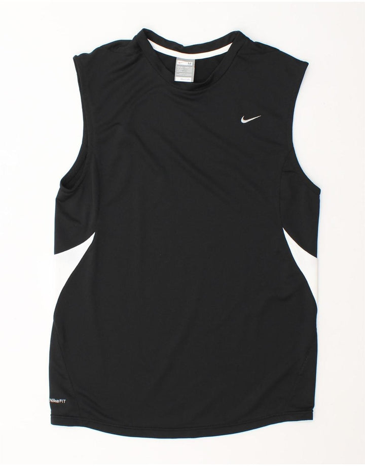 Męska koszulka z kamizelką Nike UK 39/41 w kolorze średniej czerni