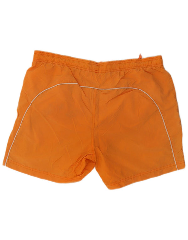 Pantaloncini da bagno da uomo Adidas Large in nylon arancione