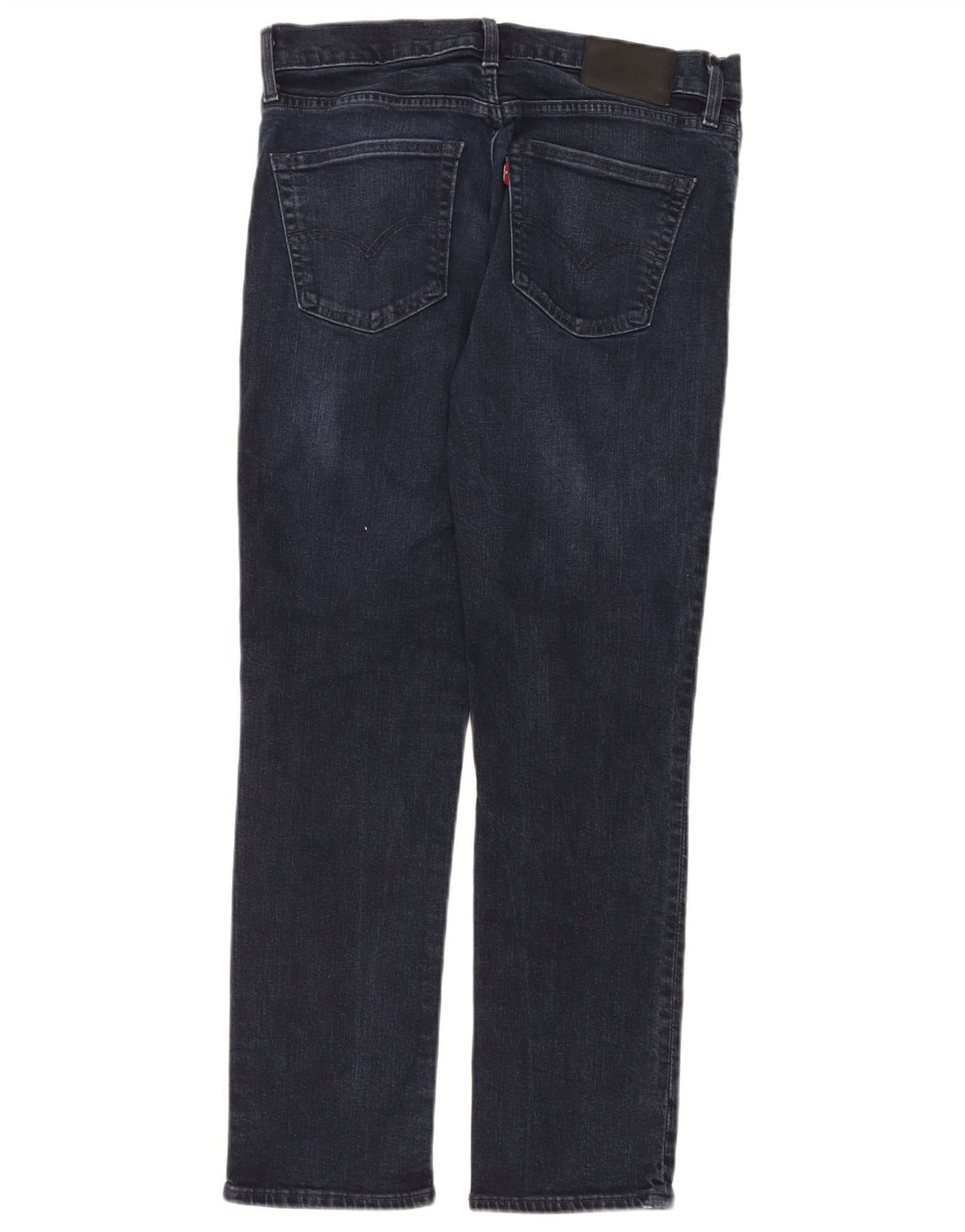 Levi's Mens Straight Jeans W33 L30 Navy Blue Cotton