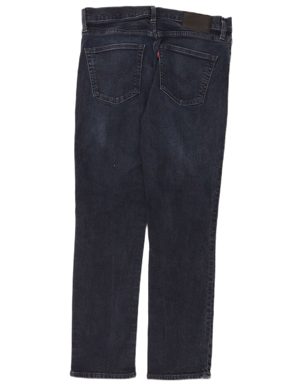 Мужские прямые джинсы Levi's W33 L30 темно-синие, хлопок